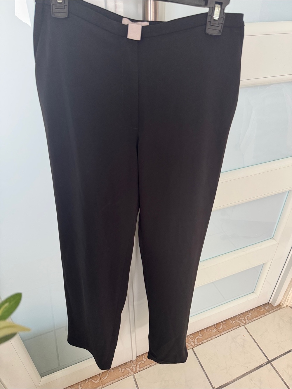 H&M Black Straight Leg Women's Trousers